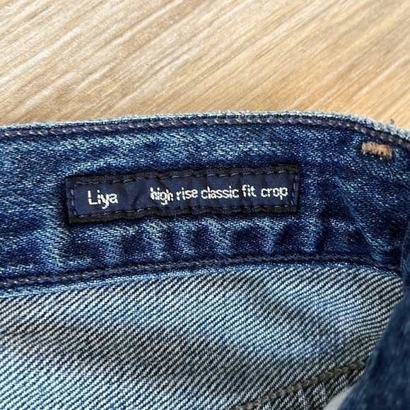 CITIZENS OF HUMANITY Liya High Rise Classic Fit Crop Jeans Premium Vintage 27 - Picture 10 of 15